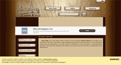 Desktop Screenshot of ksiazcastle.com